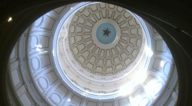 The state capitol in Austin